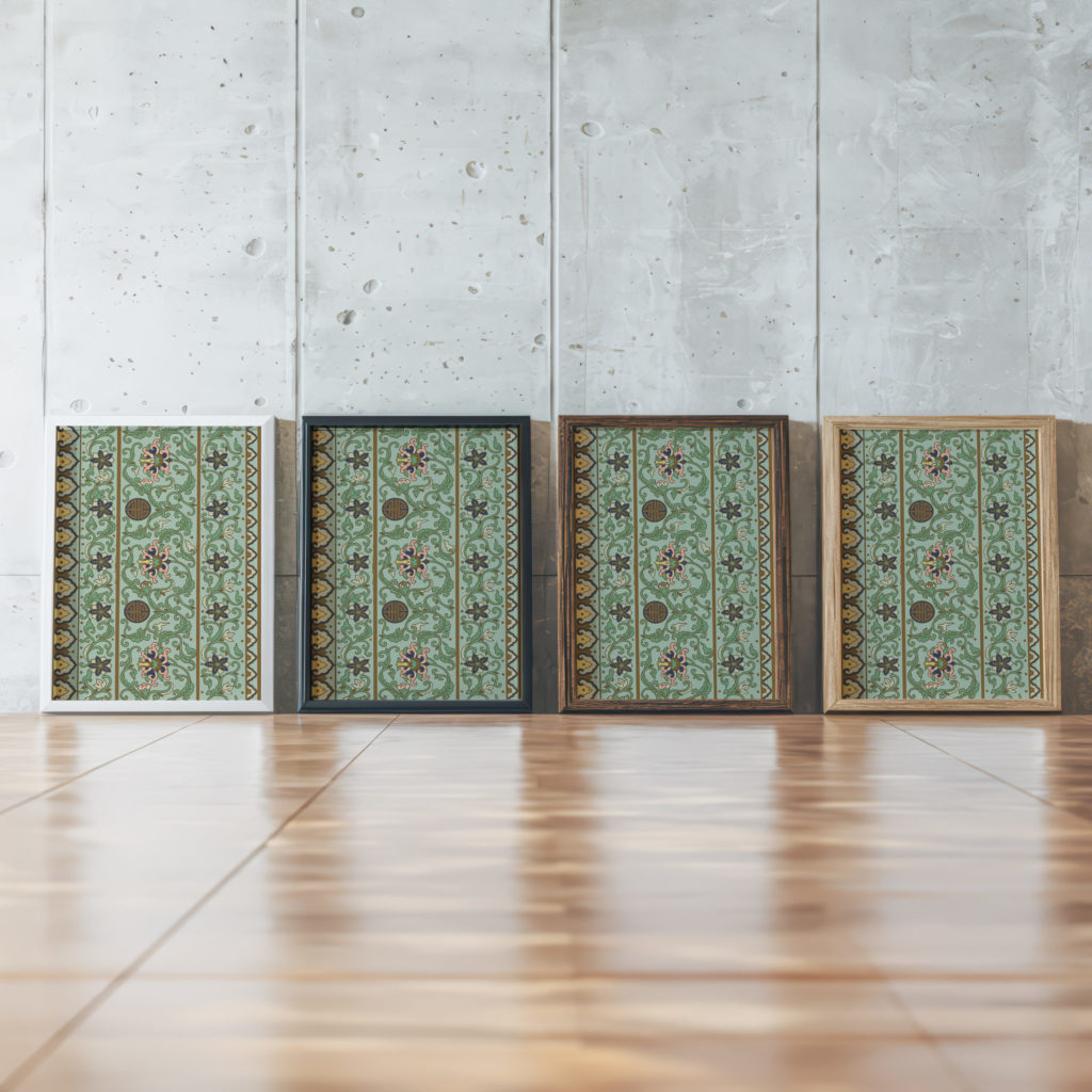 0018 chineseowenjones TEXTURED 3x4 framed posters mockup