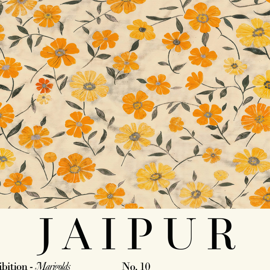 0019 Flower Market Marigold jaipur 3x4 8 mockup