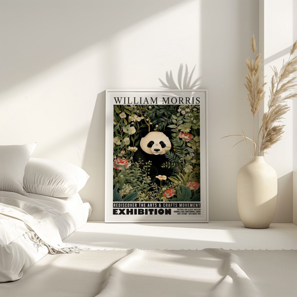 0019 william morris animals exhibition 3x4 4 mockup