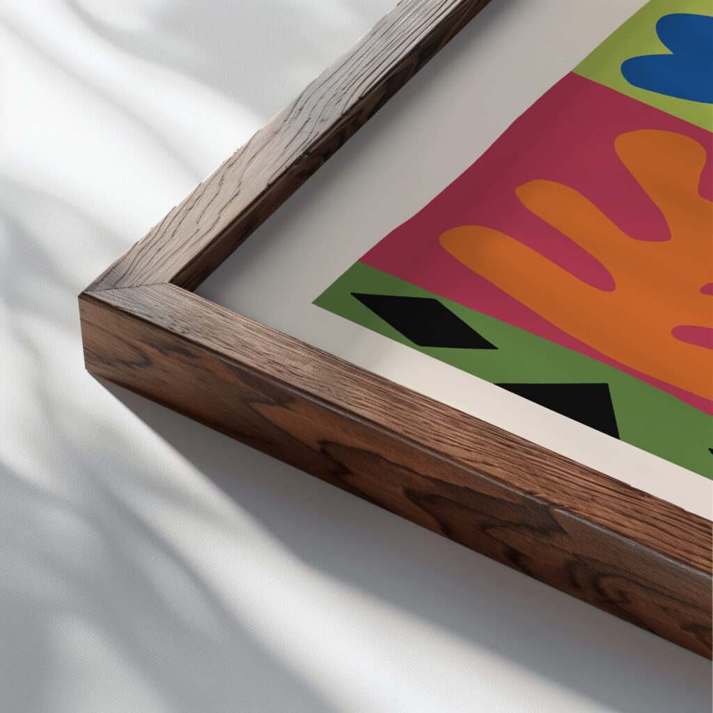 0019 Matisse theButter 1950 close up dark wood mockup