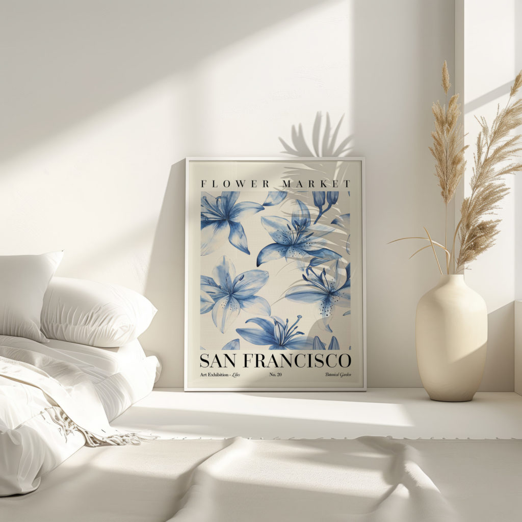 0020 Flower Market Lily San Francisco 3x4 4 mockup