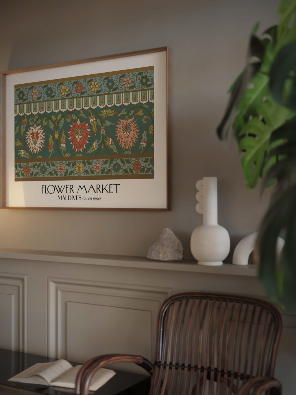 0020 maldives flower market 3x4 video mockup