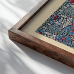 0020 morris SNAKESHEAD 1917 3x4 close up dark wood mockup