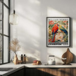 0020 william morris animals exhibition 3x4 6 mockup