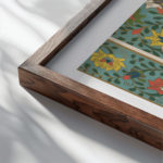 0021 seychelles flower market 3x4 close up dark wood mockup