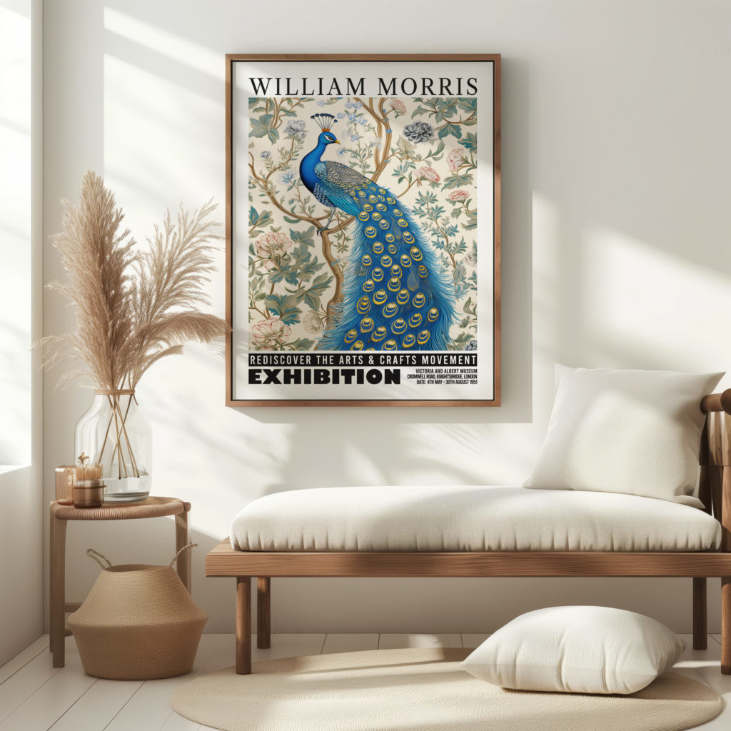 0021 william morris animals exhibition 3x4 5 mockup