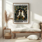 0022 william morris animals exhibition 3x4 5 mockup