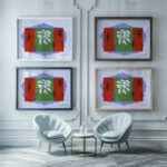 0022 Matisse thedancer 1949 framed posters mockup