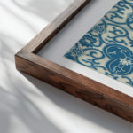 0023 bali flower market 3x4 close up dark wood mockup