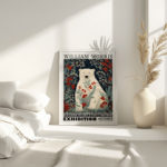 0023 william morris animals exhibition 3x4 4 mockup