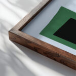 0023 Matisse TheHeart 1943 close up dark wood mockup