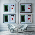 0023 Matisse TheHeart 1943 framed posters mockup