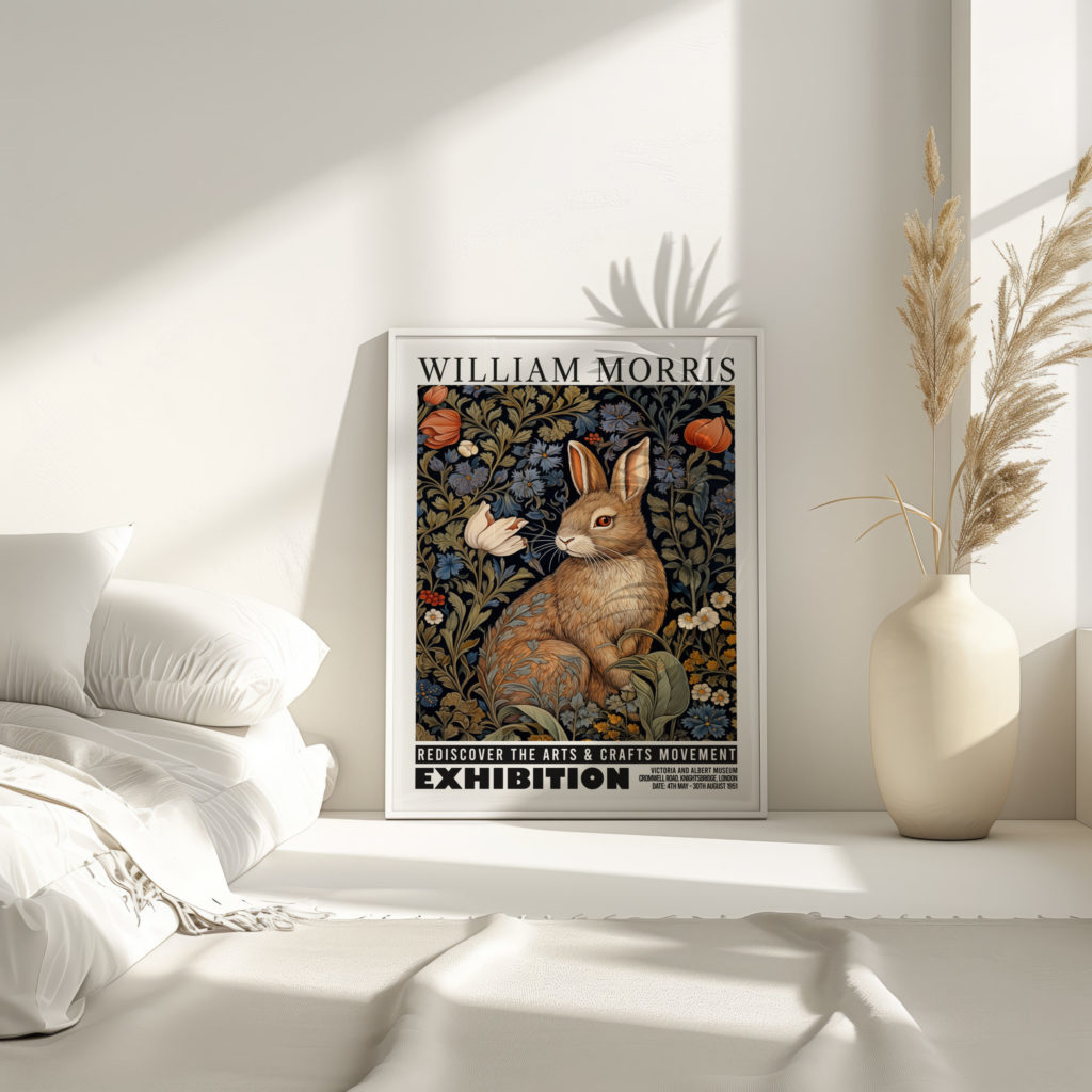 0024 william morris animals exhibition 3x4 4 mockup