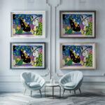 0024 Matisse TheKingSadness 1952 framed posters mockup