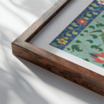 0025 prague flower market 3x4 close up dark wood mockup