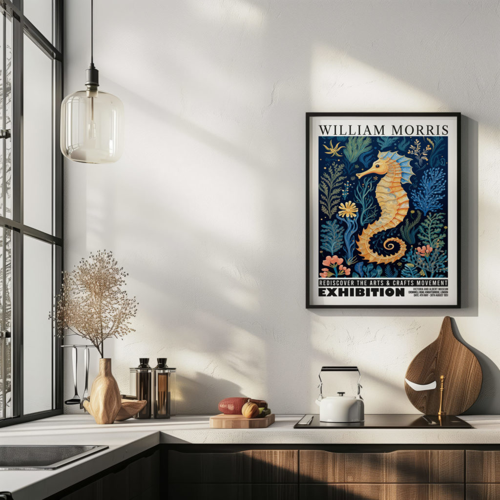 0025 william morris animals exhibition 3x4 6 mockup
