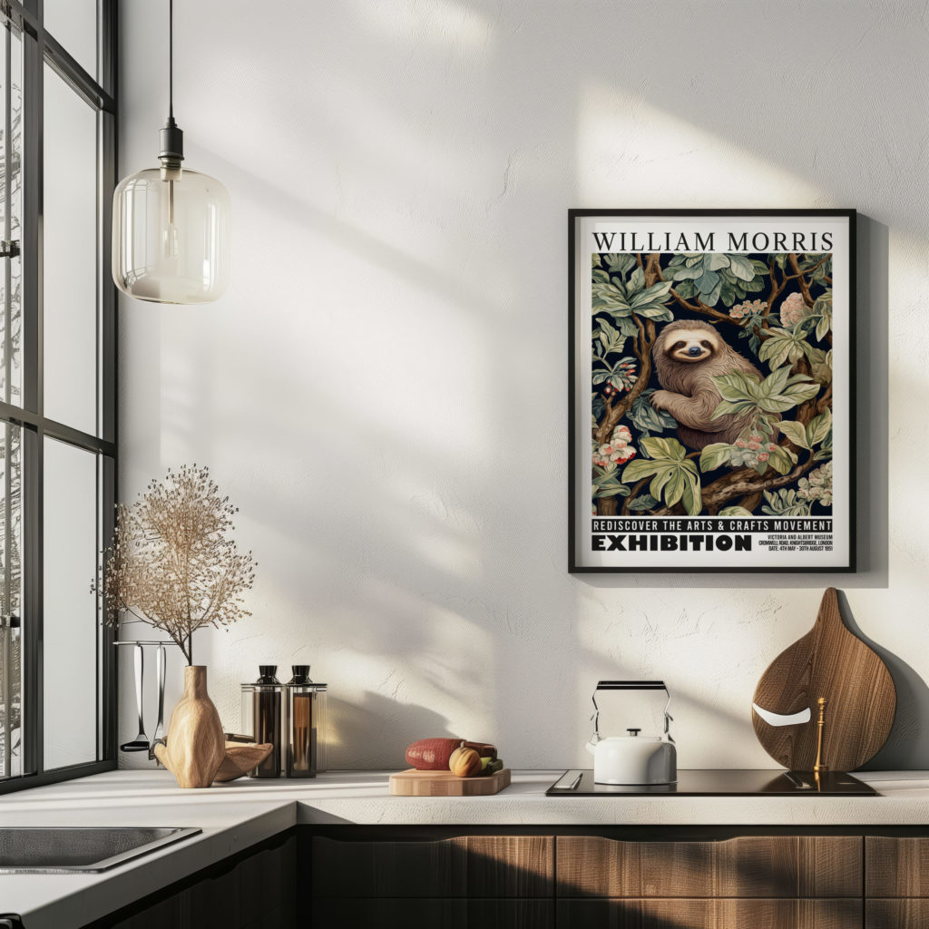0026 william morris animals exhibition 3x4 6 mockup
