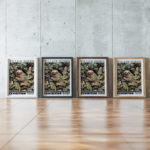 0026 william morris animals exhibition 3x4 framed posters mockup