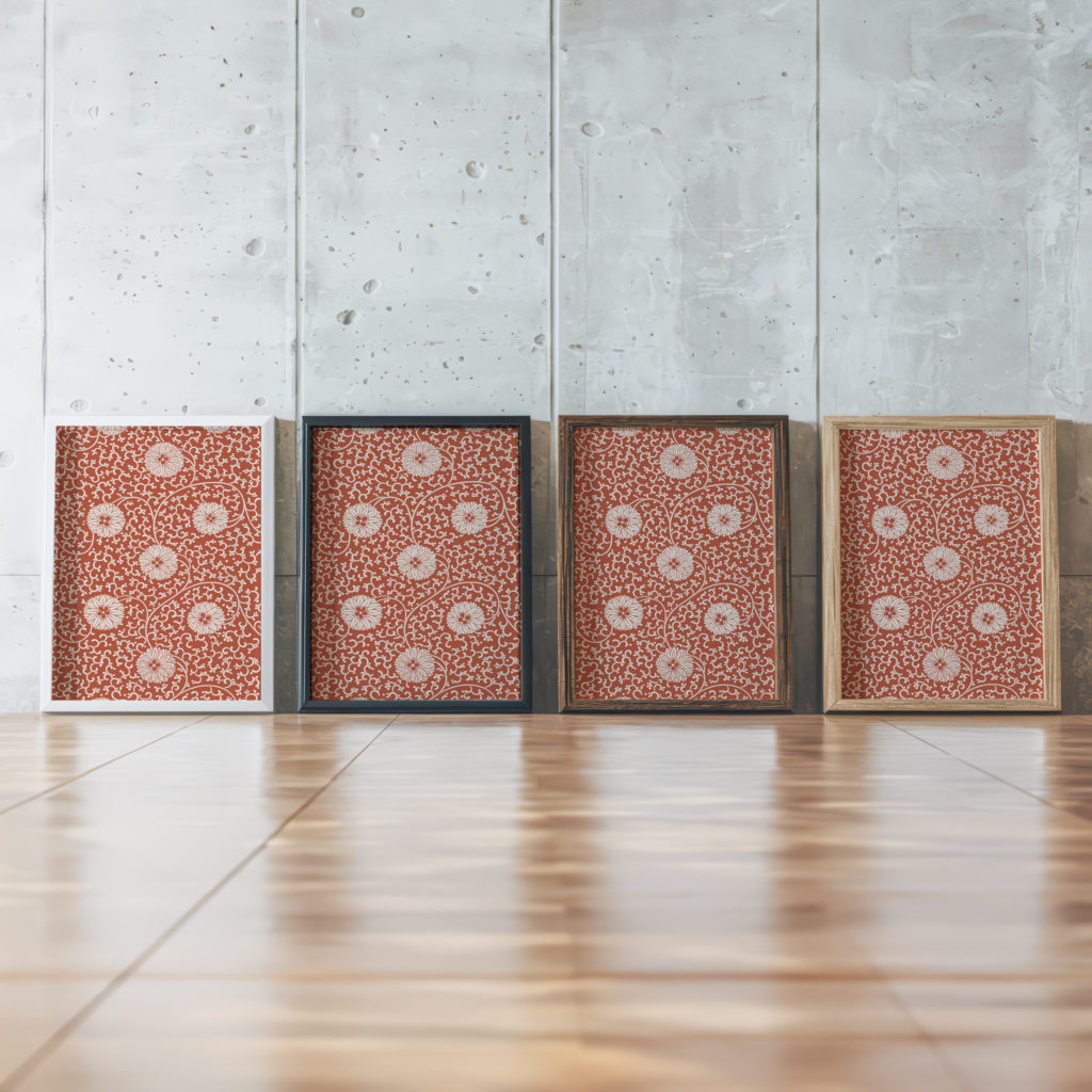 0026 chineseowenjones TEXTURED 3x4 framed posters mockup