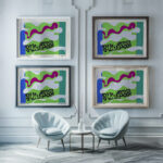 0027 Matisse TheLagoonII 1947 framed posters mockup