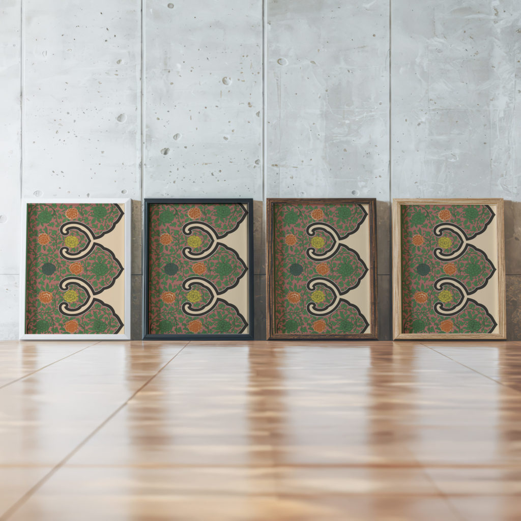 0027 chineseowenjones TEXTURED 3x4 framed posters mockup