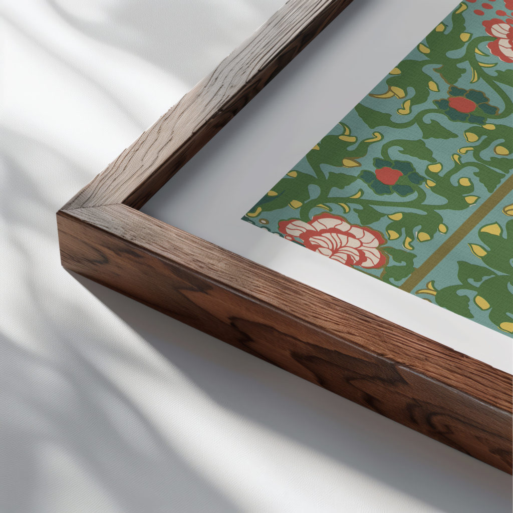 0028 florence flower market 3x4 close up dark wood mockup