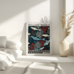 0029 william morris animals exhibition 3x4 4 mockup