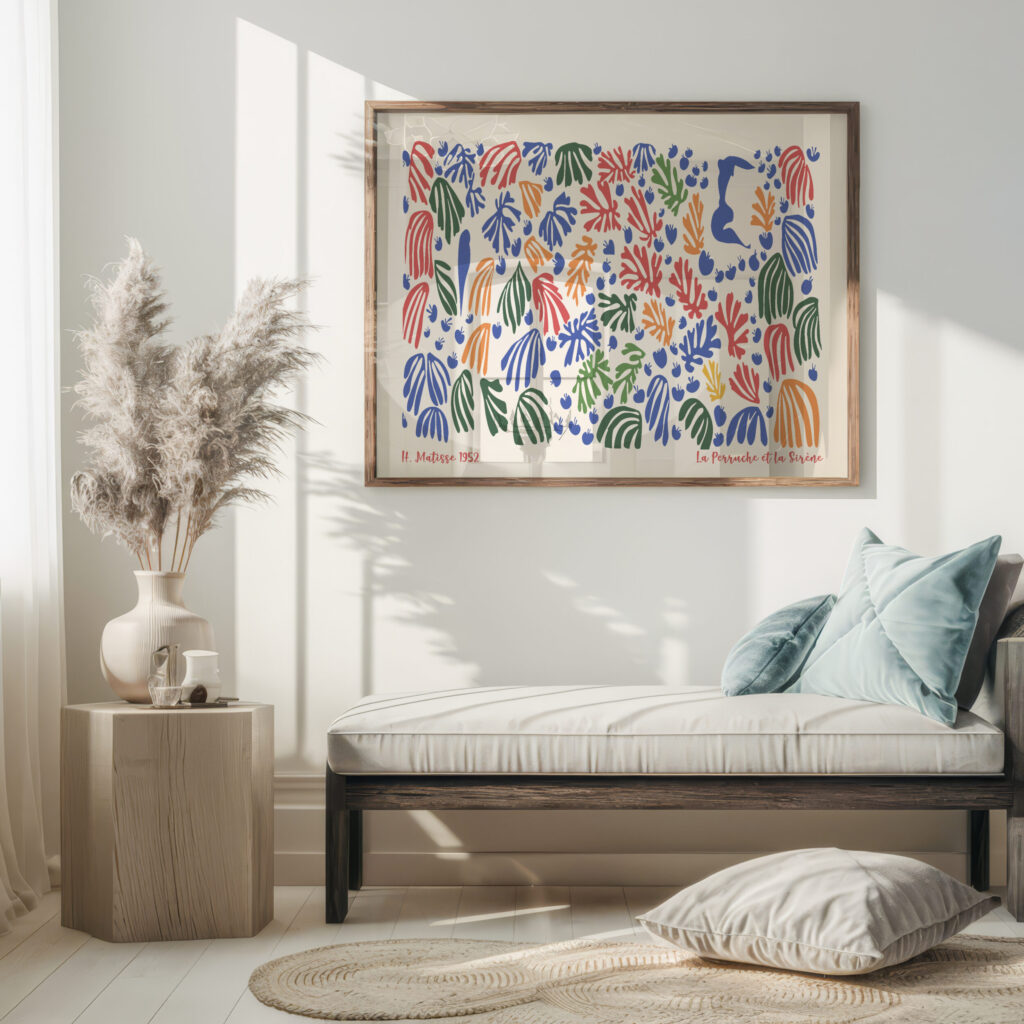0029 Matisse laperruche 1952 5 mockup