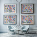 0029 Matisse laperruche 1952 framed posters mockup 0029 Matisse laperruche 1952 framed posters mockup