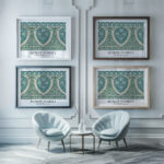 0030 lasvegas flower market 3x4 framed posters mockup