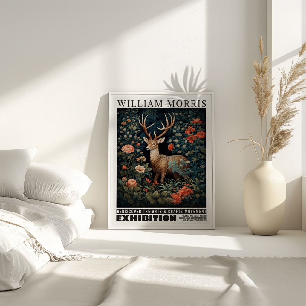 0030 william morris animals exhibition 3x4 4 mockup