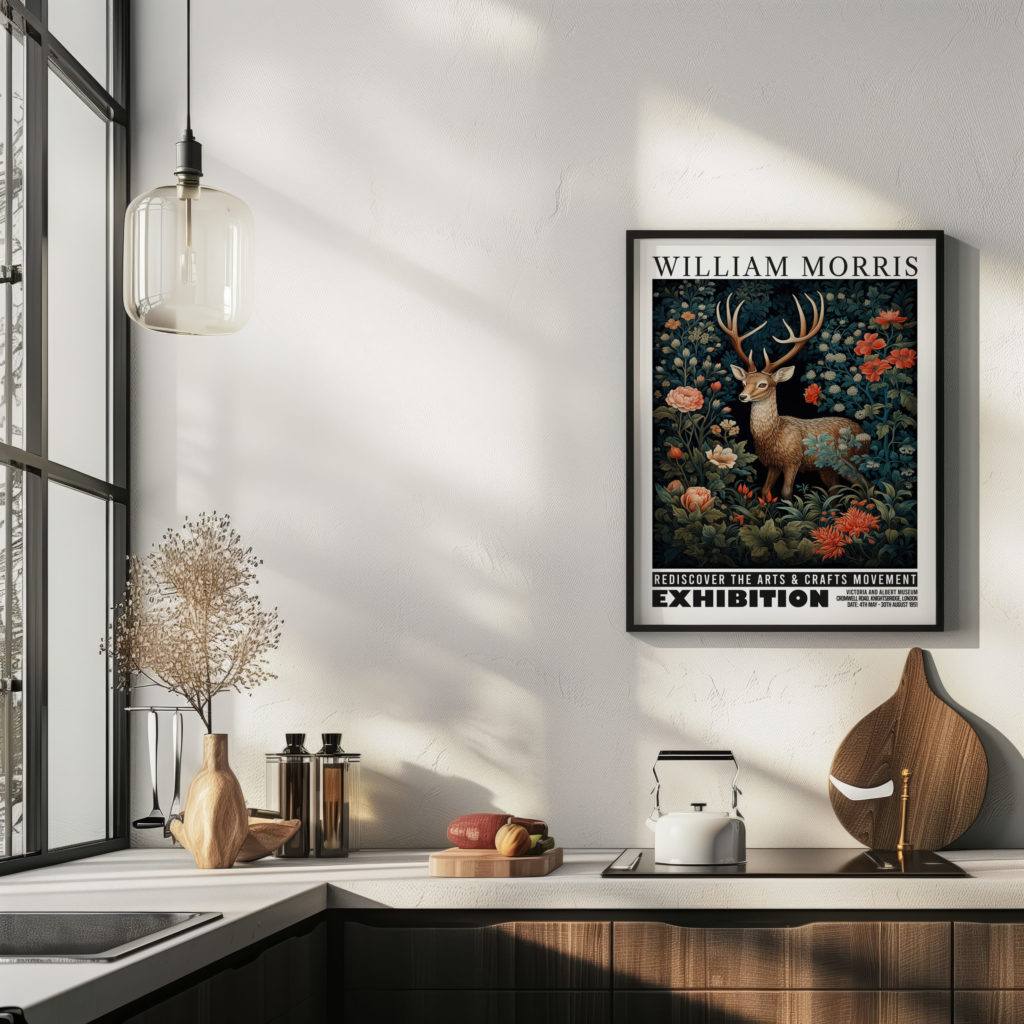 0030 william morris animals exhibition 3x4 6 mockup