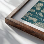 0031 sanfrancisco flower market 3x4 close up dark wood mockup