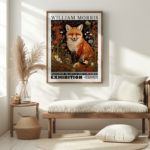 0031 william morris animals exhibition 3x4 5 mockup