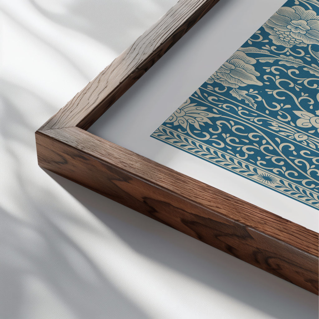 0032 miami flower market 3x4 close up dark wood mockup