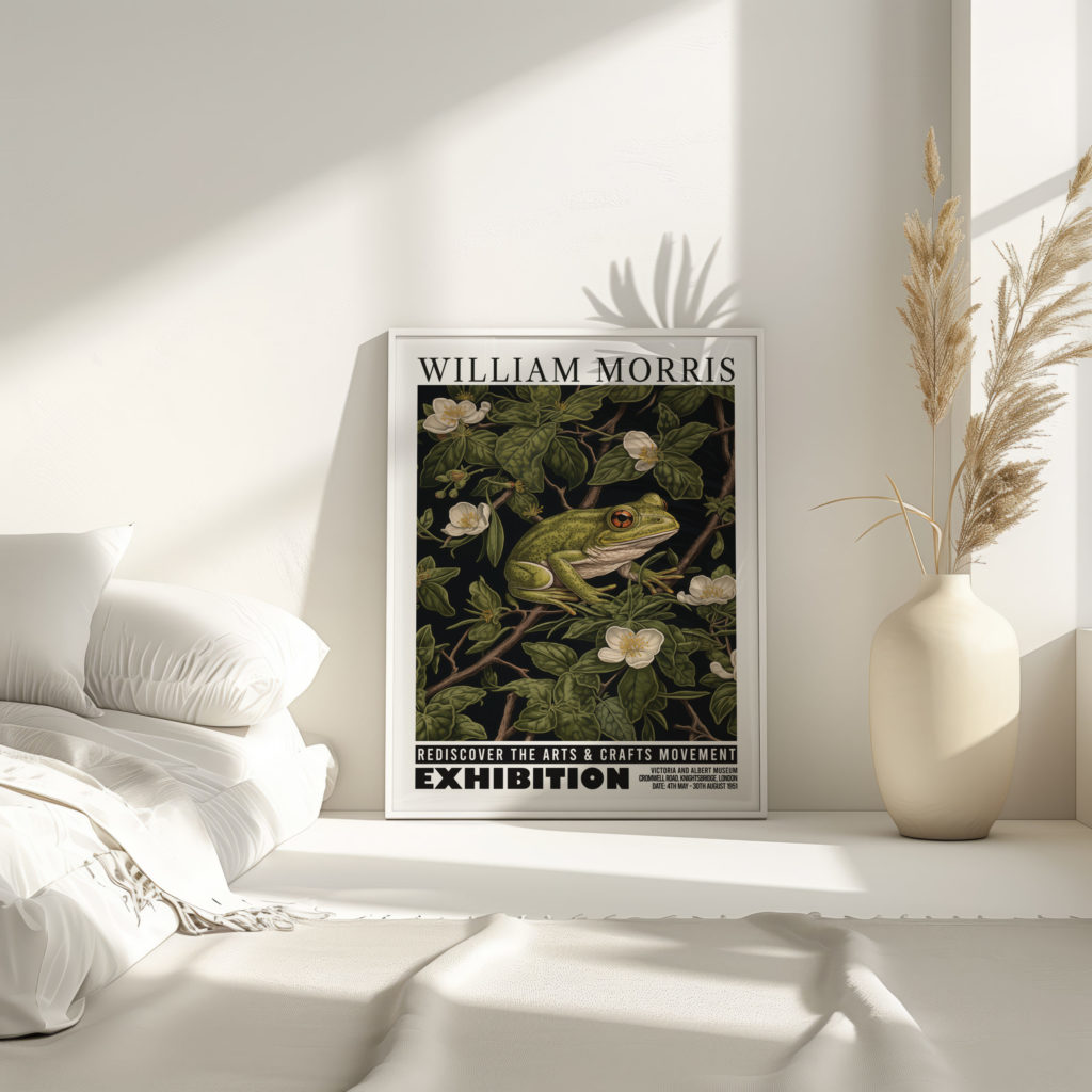 0032 william morris animals exhibition 3x4 4 mockup