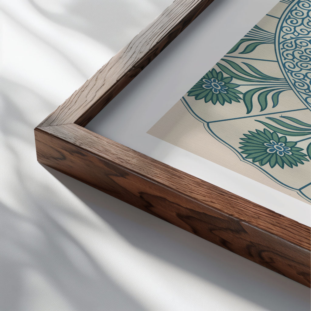 0033 auckland flower market 3x4 close up dark wood mockup