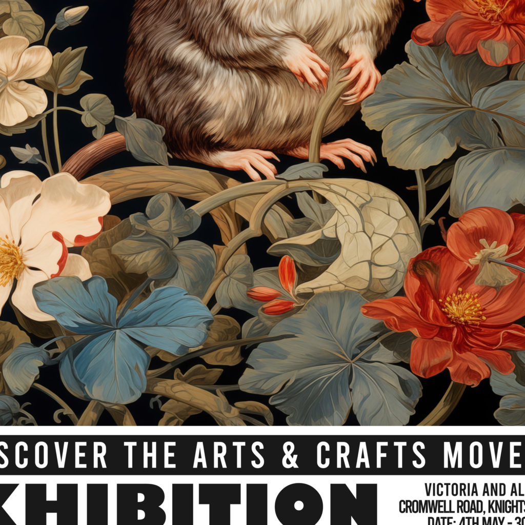 0034 william morris animals exhibition 3x4 8 mockup