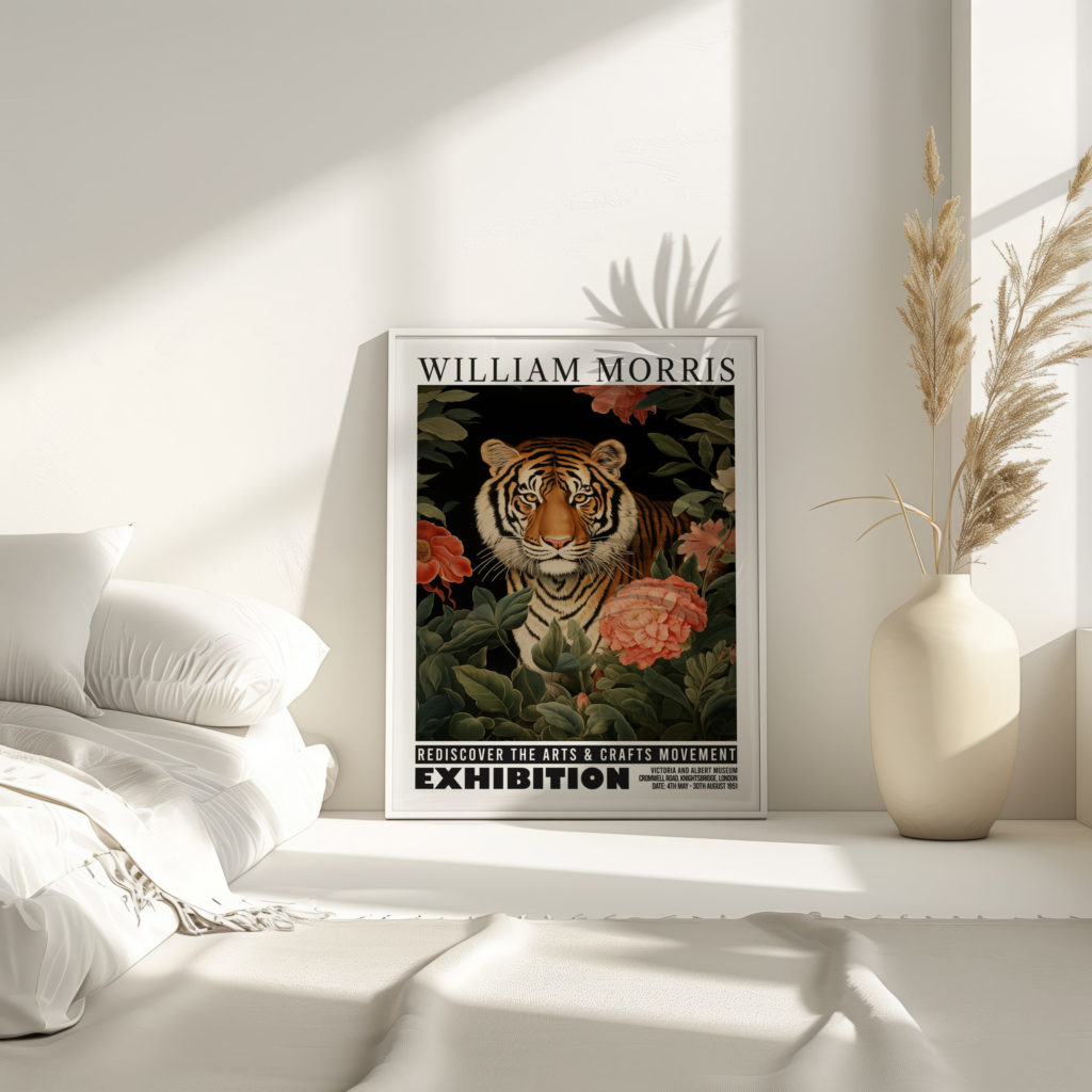 0035 william morris animals exhibition 3x4 4 mockup