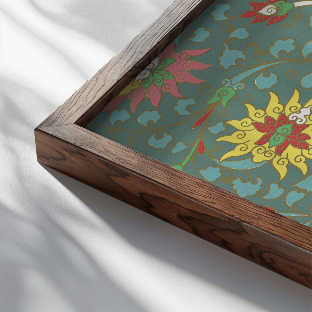 0040 chineseowenjones TEXTURED 3x4 close up dark wood mockup