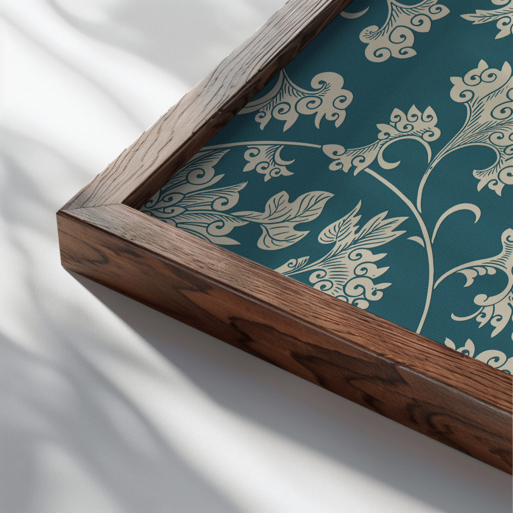 0042 chineseowenjones TEXTURED 3x4 close up dark wood mockup