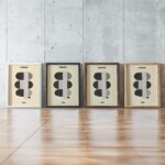 0047 bauhaus7 neutral 3x4 framed posters mockup