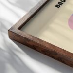 0048 bauhaus7 pink 3x4 close up dark wood mockup
