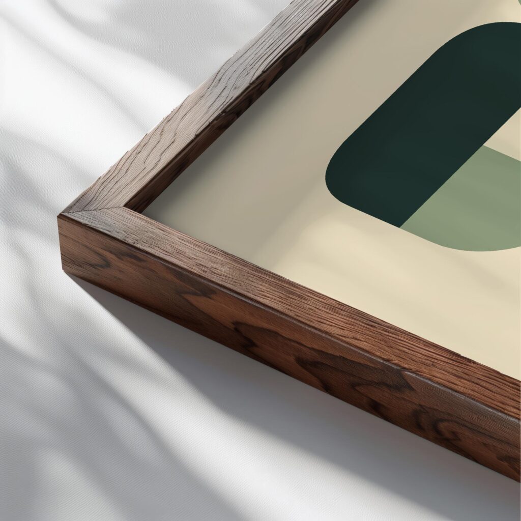 0052 bauhaus8 green 3x4 close up dark wood mockup