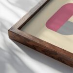 0055 bauhaus8 pink 3x4 close up dark wood mockup