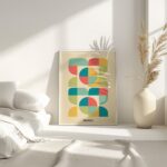 0056 bauhaus8 retro 3x4 4 mockup