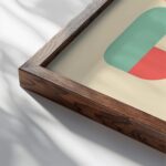 0056 bauhaus8 retro 3x4 close up dark wood mockup