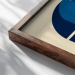0058 bauhaus9 blue close up dark wood mockup