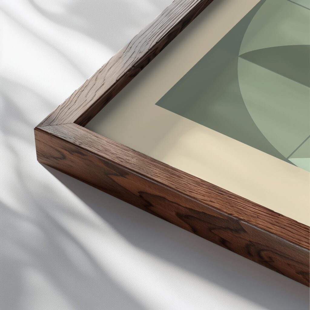 0067 bauhaus10 green 3x4 close up dark wood mockup