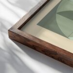 0067 bauhaus10 green 3x4 close up dark wood mockup
